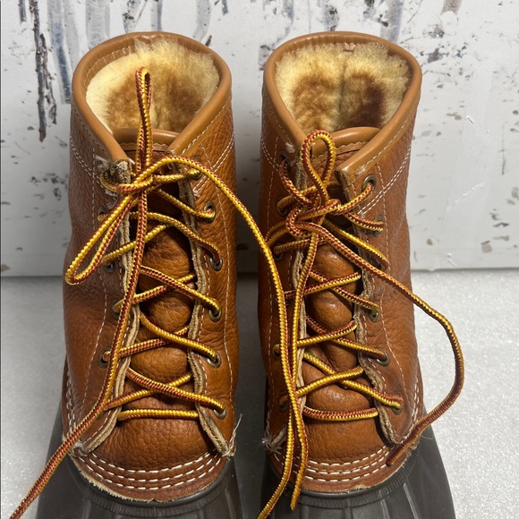 Women's Bean Boots, 8" Shearling-Lined Insulated Womans Sz 8 M - Picture 5 of 12